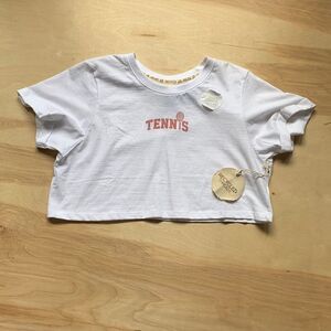 Recycle Threads “Tennis” Crop Top